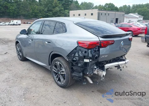 2025 BMW X2 xDrive28I z USA, uszkodzony, nr VIN WBX63GM02S5315315